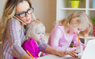 Een vrouw krijgt net zoveel stress van haar man als van haar kinderen
